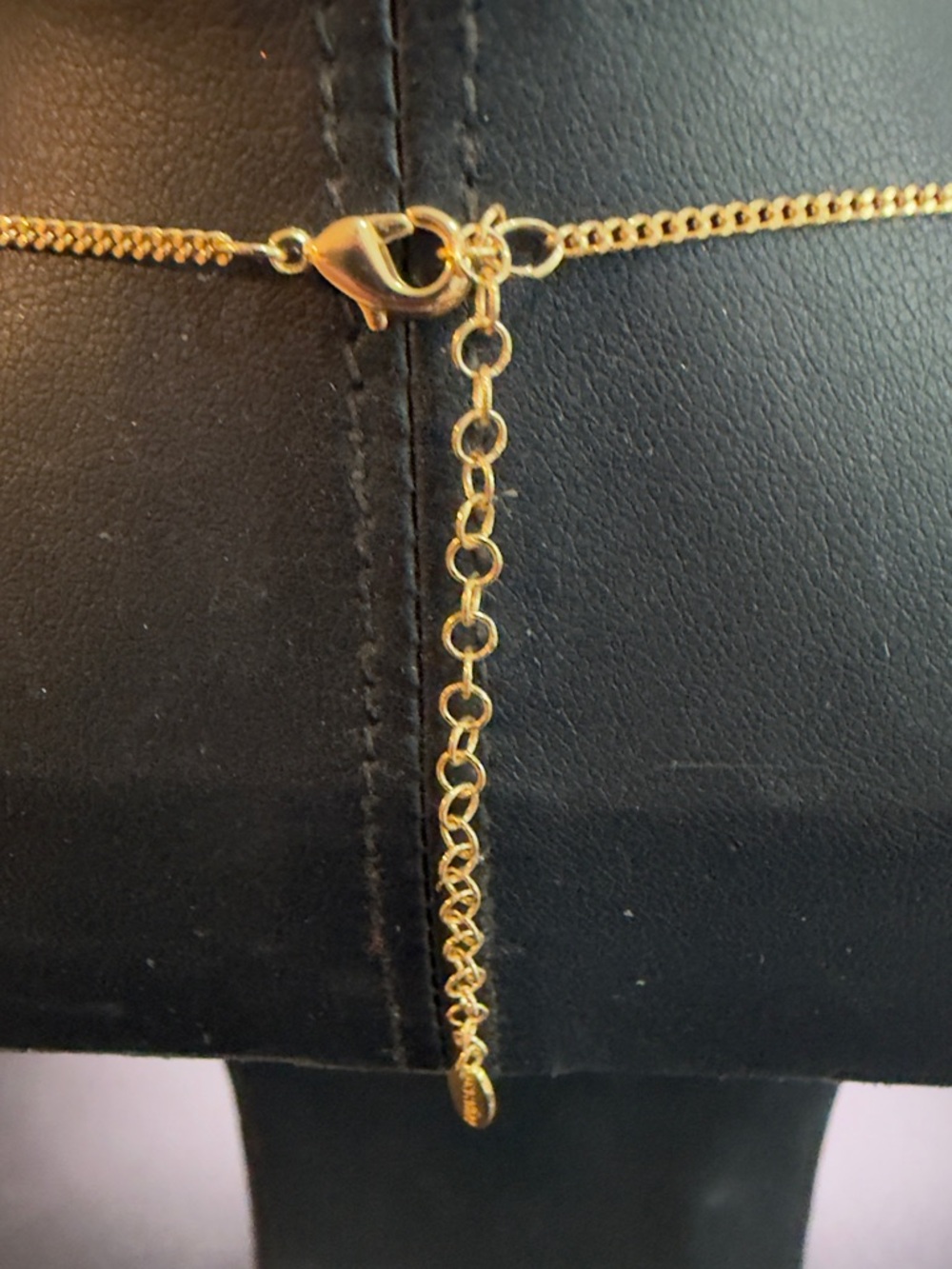 ANTHROPOLOGIE SEREFINA GOLD TONE CHARM NECKLACE INCLUDES 3 CHARMS - Picture 3 of 9